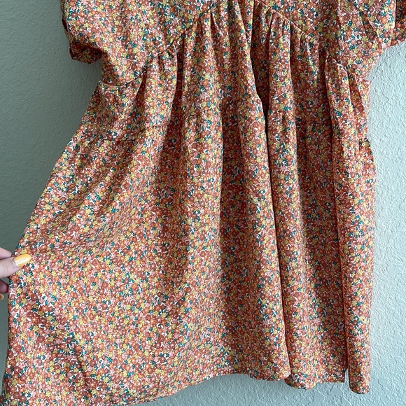 Petal & Pup floral fall multi color dress - Picture 3 of 9